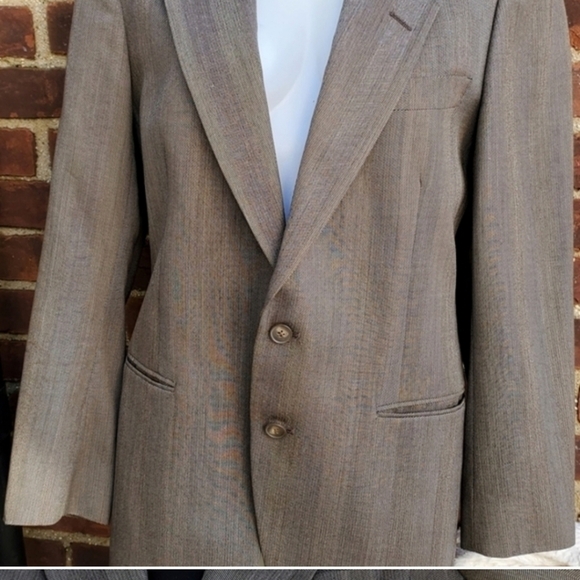 Pierre Cardin Vintage‎ Herringbone blazer 35R S - Picture 3 of 11